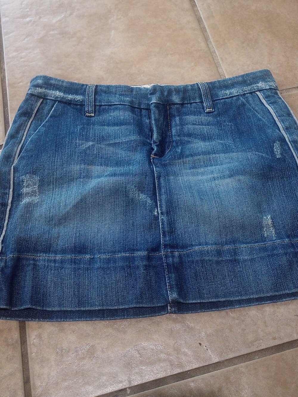 BeBe Denim Mini Skirt